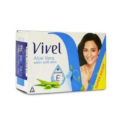 Vivel Aloe Vera Satin Soft Skin Soap 150 gm